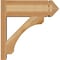 Ekena Millwork Legacy Arts & Crafts Rough Sawn Outlooker, Western Red Cedar, 8"W x 22"D x 22"H OUT08X22X22LEC03RWR - alternate 3